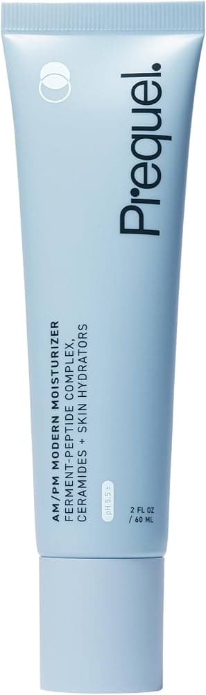 Prequel Prequel Skin AM/PM Modern Moisturizer – Hydrating Face Cream with Peptides, Ceramides & Glycerin for Dry, Sensitive, or Combination Skin – Non-Greasy Moisturizer for Barrier Support
