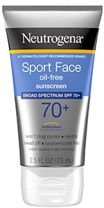 Neutrogena Sport Face Sunscreen